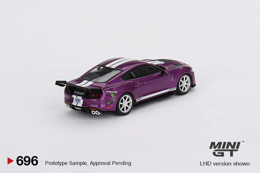 Shelby GT500 Dragon Snake Concept Fuchsia Metallic - 1:64 Scale Diecast - Mini GT
