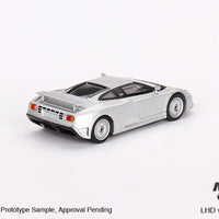 Bugatti EB110 GT Grigio Chiaro - 1:64 Scale Diecast - Mini GT