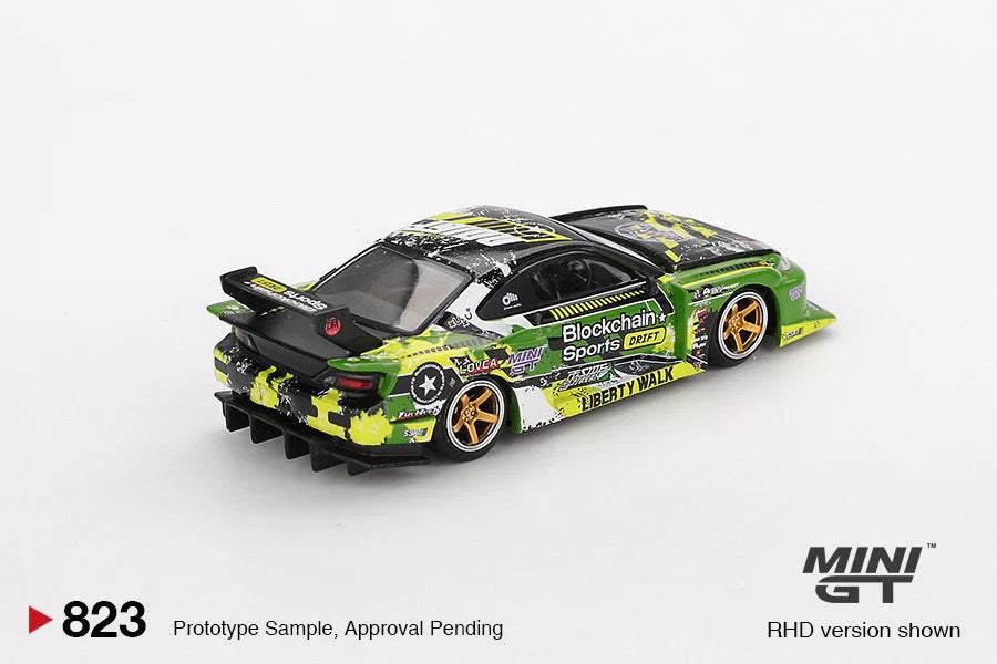 NISSAN LB-SUPER SILHOUETTE S15 SILVIA - 2024 FORMULA DRIFT - 1:64 SCALE DIECAST - MINI GT