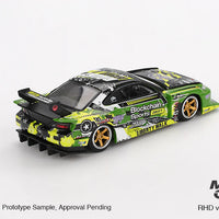 NISSAN LB-SUPER SILHOUETTE S15 SILVIA - 2024 FORMULA DRIFT - 1:64 SCALE DIECAST - MINI GT