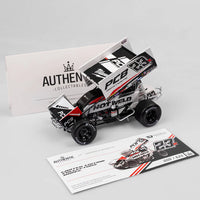 James McFadden - Team Brady Racing #23X Sprintcar - 2024 High Limit International: Perth - 1:18 Scale Diecast Model - Authentic Collectables