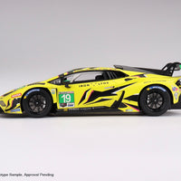 2023 IMSA DAYTONA 24 HR - #19 LAMBORGHINI HURACAN GT3 EVO2 - 1:18 SCALE MODEL - TOPSPEED