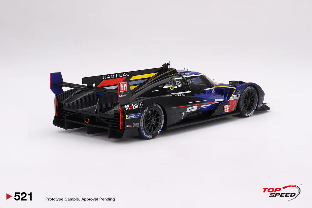 2023 LE MANS 24 HOUR 3RD PLACE (WEATHERED) - #2 CADILLAC - 1:18 SCALE MODEL - TOPSPEED MODEL
