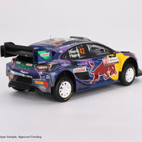 2022 RALLY ITALIA SARDEGNA 2ND - #42 FORD PUMA RALLY1 - 1:18 SCALE MODEL - TOPSPEED