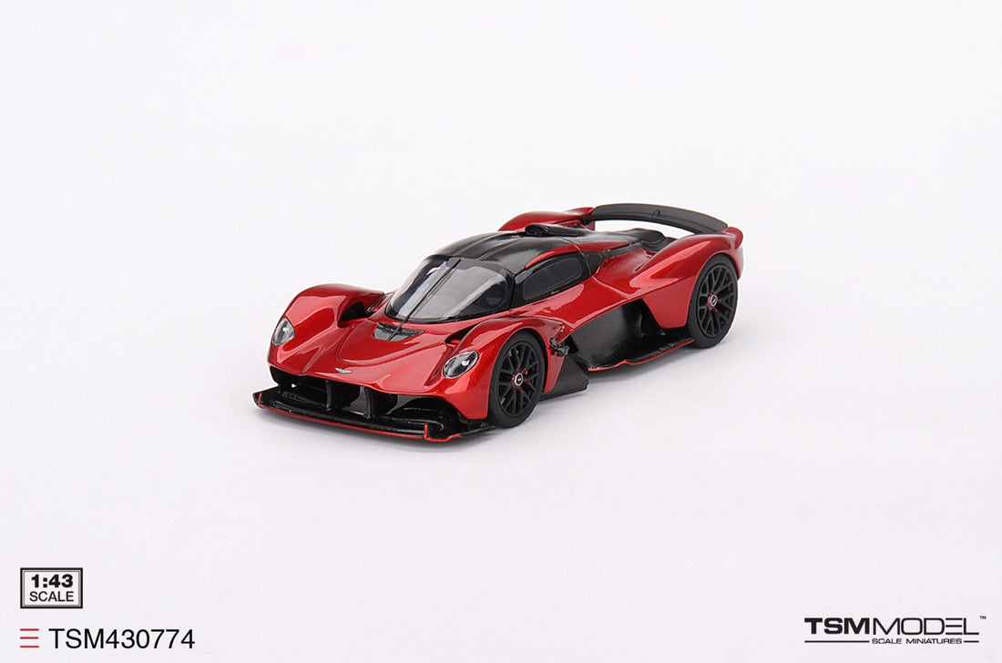 Aston Martin Valkyrie - Hyper Red - 1:43 Scale Model - TSM