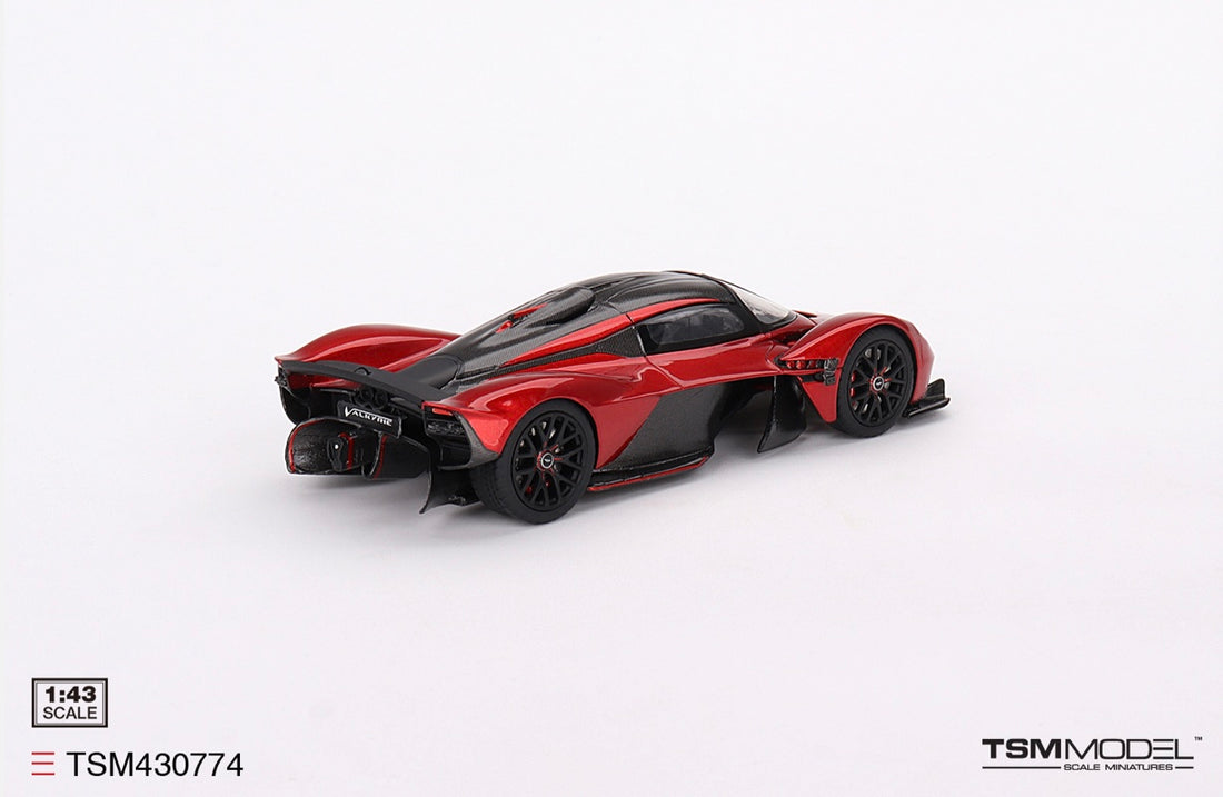 Aston Martin Valkyrie - Hyper Red - 1:43 Scale Model - TSM