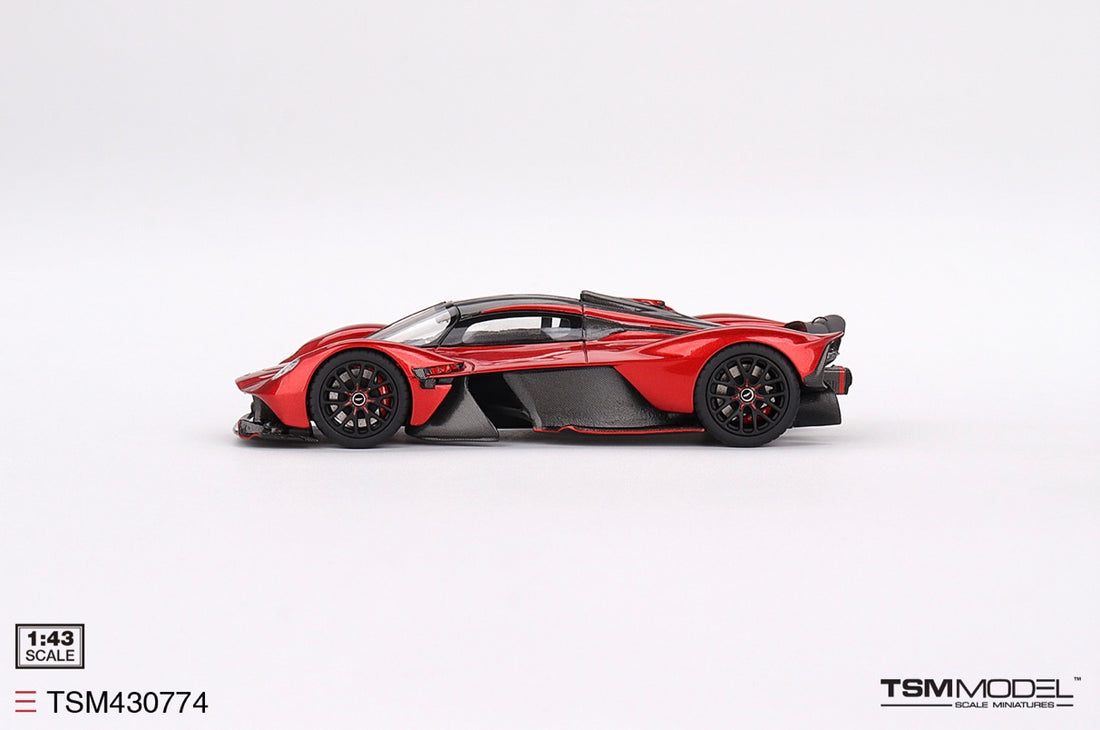 Aston Martin Valkyrie - Hyper Red - 1:43 Scale Model - TSM