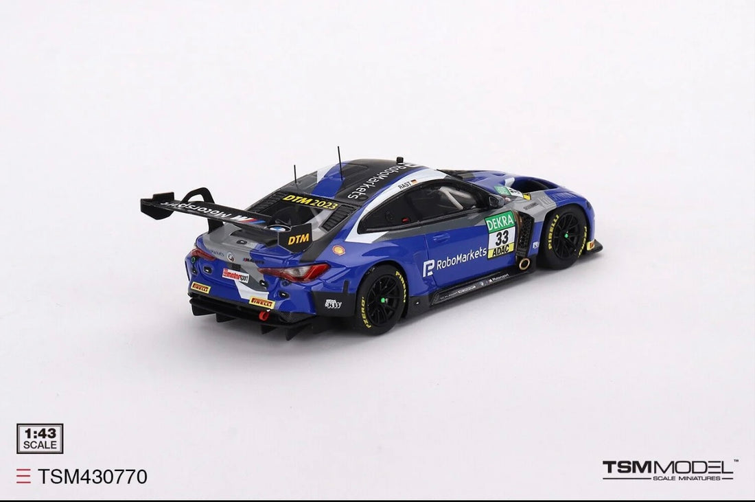 BMW M4 GT3 #33 Schubert Motorsport 2023 DTM - 1:43 Scale Model - TSM