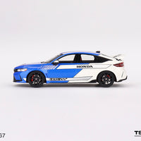 Honda Civic Type R #3 2023 Pace Car Blue- 1:43 Scale Model - TSM