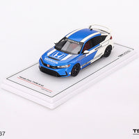 Honda Civic Type R #3 2023 Pace Car Blue- 1:43 Scale Model - TSM