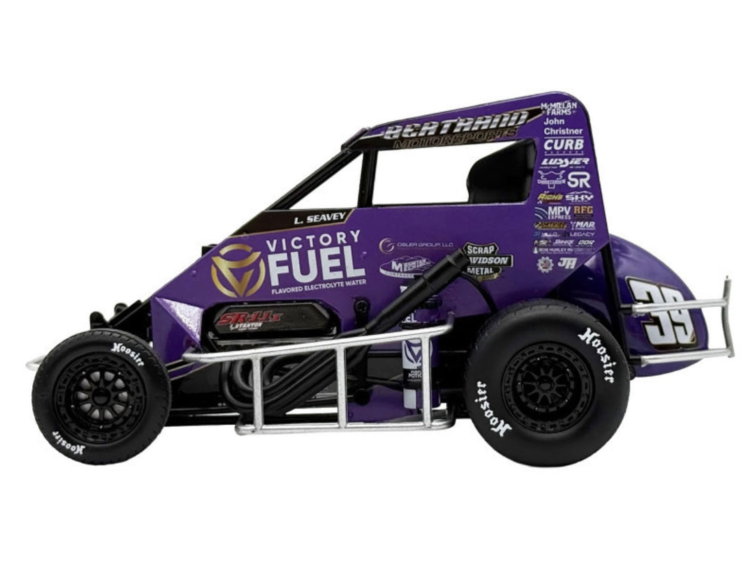 Logan Seavey 2025 #39 Victory Fuel Midget Car 1:18 Scale Diecast Car Model - ACME
