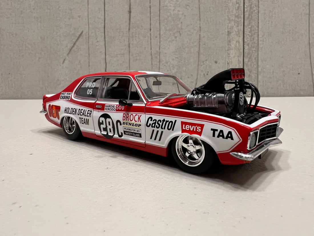 PETER BROCK BLOWN LJ DRAG CAR - 1:24 SCALE DIECAST MODEL