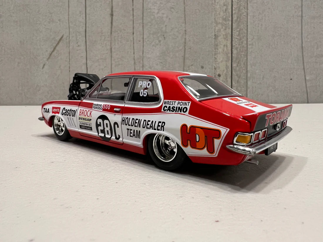 PETER BROCK BLOWN LJ DRAG CAR - 1:24 SCALE DIECAST MODEL