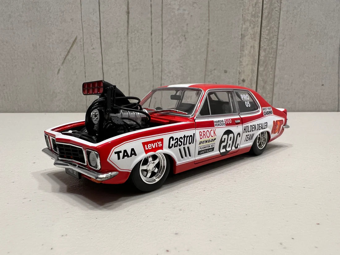 PETER BROCK BLOWN LJ DRAG CAR - 1:24 SCALE DIECAST MODEL