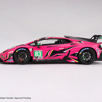 2023 DAYTONA 24 HOUR - #83 LAMBORGHINI HURACÁN GT3 - 1:18 SCALE MODEL - TOPSPEED MODEL