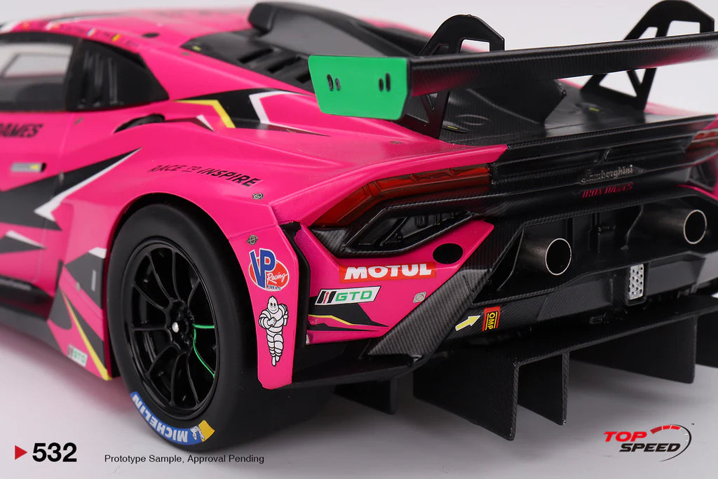2023 DAYTONA 24 HOUR - #83 LAMBORGHINI HURACÁN GT3 - 1:18 SCALE MODEL - TOPSPEED MODEL