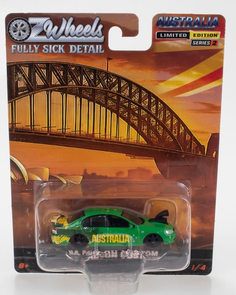 OZ WHEELS - BA FALCON CUSTOM - FSD SERIES 2 - 1:64 SCALE DIECAST