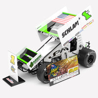 Kyle Larson - Jason Pryde Motorsport #1K Sprintcar - 2025 High Limit International: Perth Winner - Exclusive Edition - 1:18 Scale Diecast Model - AUTHENTIC COLLECTABLES