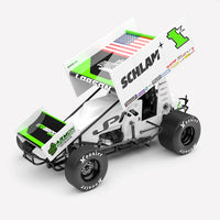 Kyle Larson - Jason Pryde Motorsport #1K Sprintcar - 2025 High Limit International: Perth Winner - Exclusive Edition - 1:18 Scale Diecast Model - AUTHENTIC COLLECTABLES