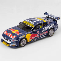 Red Bull Ampol Racing #88 Ford Mustang GT - 2025 Triple Eight / Ford Performance Launch Livery - 1:43 Scale Diecast Model - Authentic Collectables