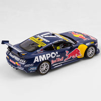 Red Bull Ampol Racing #88 Ford Mustang GT - 2025 Triple Eight / Ford Performance Launch Livery - 1:43 Scale Diecast Model - Authentic Collectables