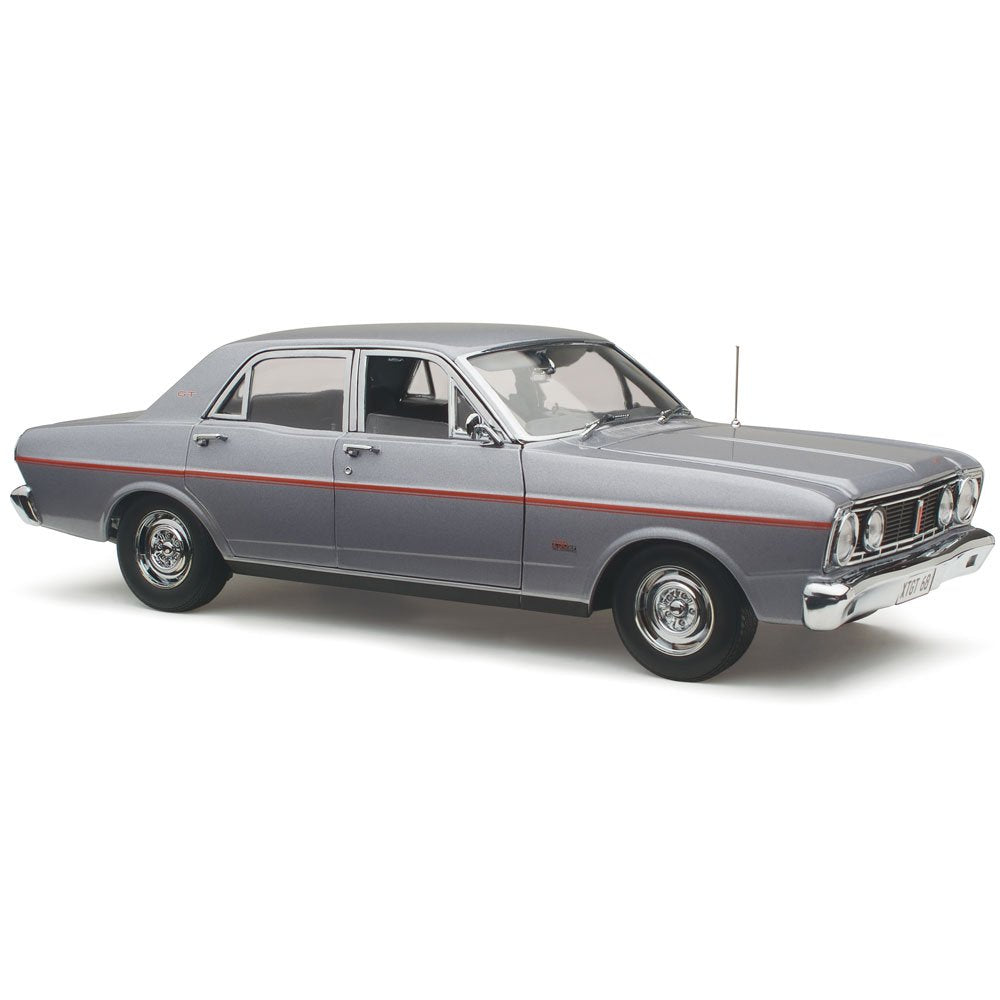 Ford XT Falcon GT Frosted Pewter - 1:18 Scale Diecast Model