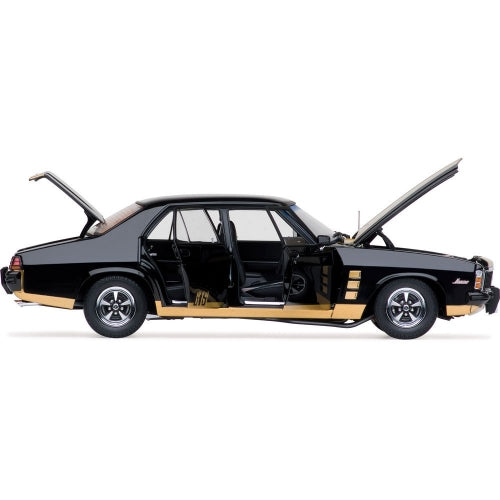 Holden HX Monaro GTS Sedan Tuxedo Black - 1:18 Scale Diecast Model