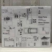 1:24 Super Charge HJ Panel Plastic Model Kit