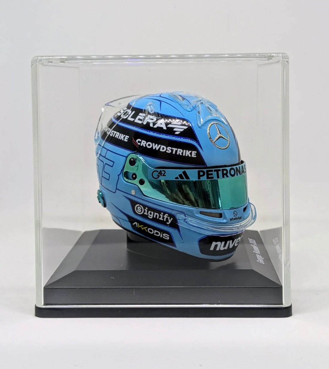GEORGE RUSSELL - MERCEDES-AMG - 2025 SEASON - 1:5 SCALE HELMET - SPARK