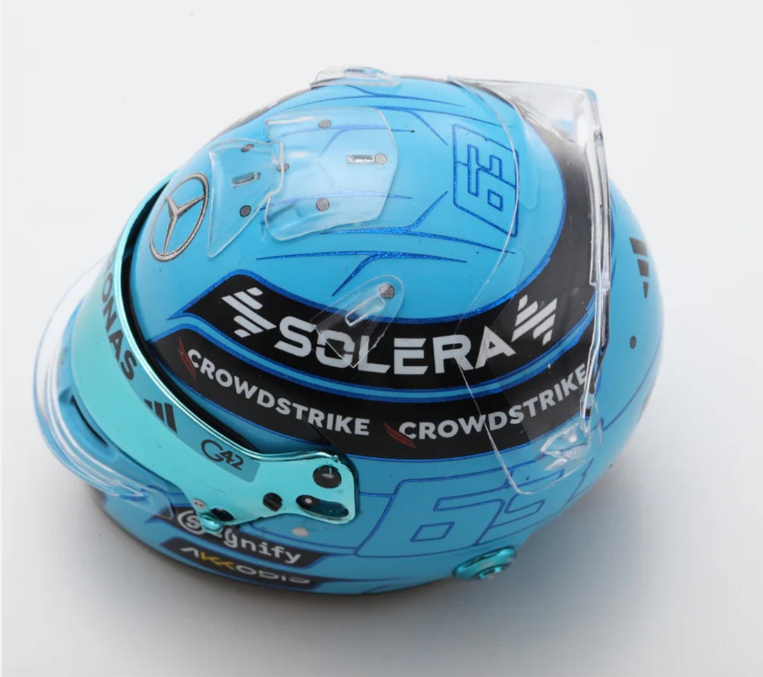 GEORGE RUSSELL - MERCEDES-AMG - 2025 SEASON - 1:5 SCALE HELMET - SPARK