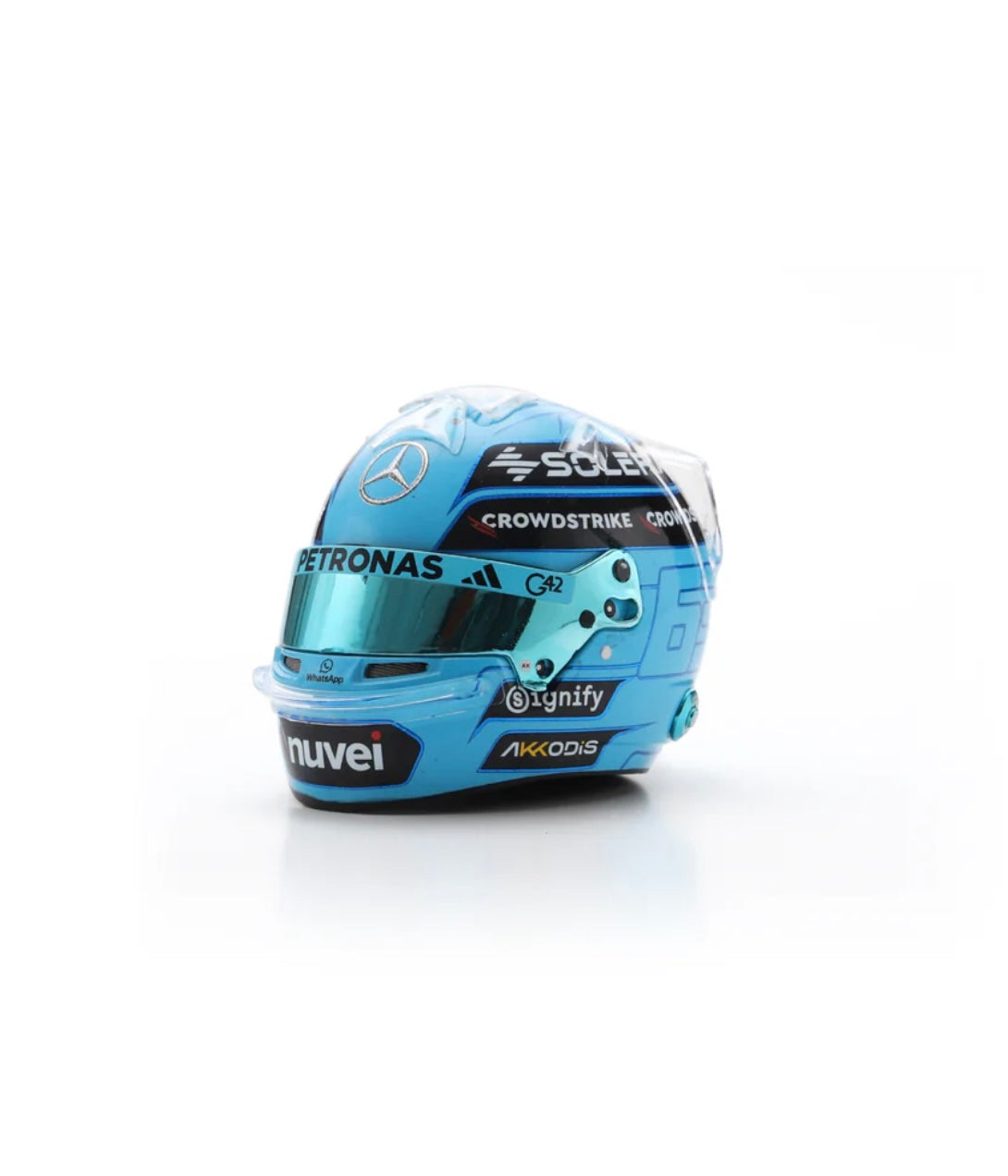 GEORGE RUSSELL - MERCEDES-AMG - 2025 SEASON - 1:5 SCALE HELMET - SPARK