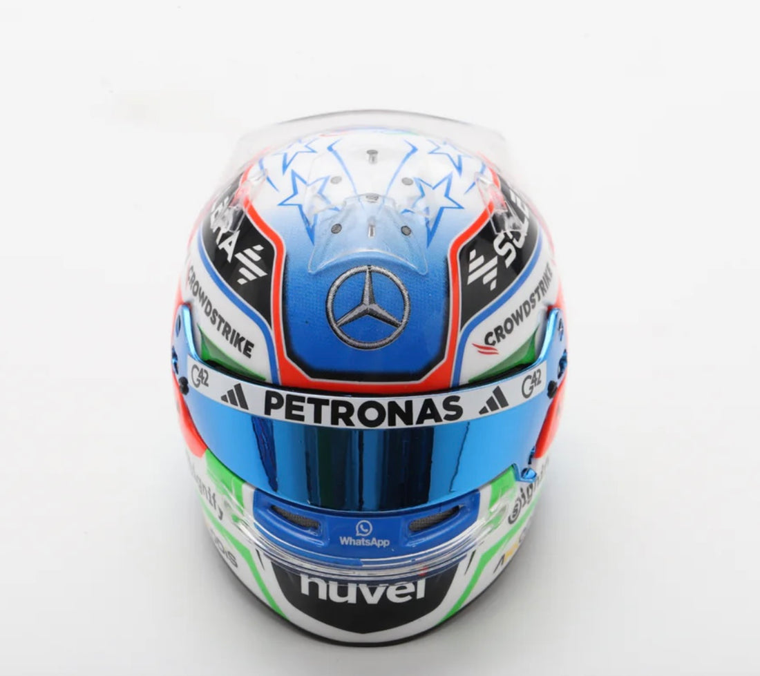 KIMI ANTONELLI - MERCEDES-AMG PETRONAS F1 TEAM -  2025 SEASON - 1:5 SCALE HELMET - SPARK