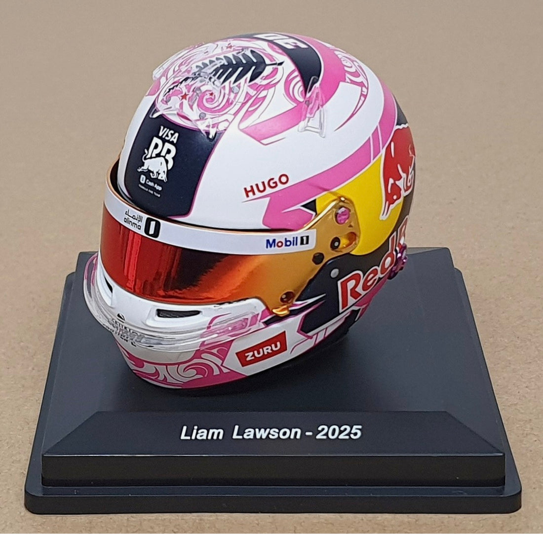 LIAM LAWSON - 2025 SEASON - RACING BULLS - 1.5 SCALE HELMET - SPARK F1