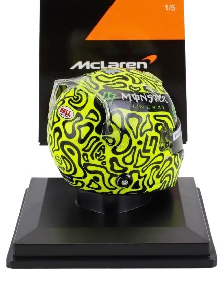 LANDO NORRIS - 2025 SEASON - MCLAREN  - 1:5 SCALE HELMET - SPARK