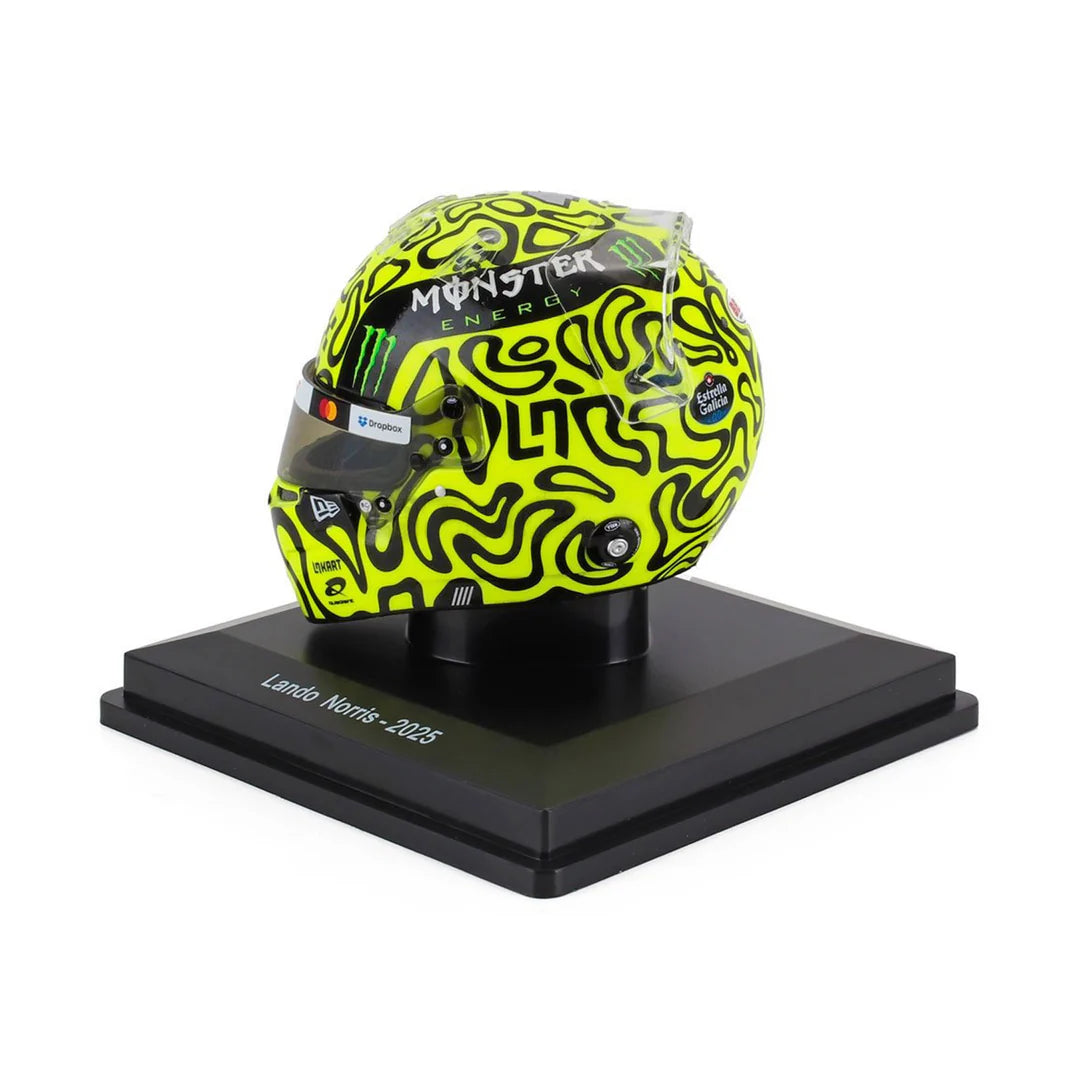 LANDO NORRIS - 2025 SEASON - MCLAREN  - 1:5 SCALE HELMET - SPARK