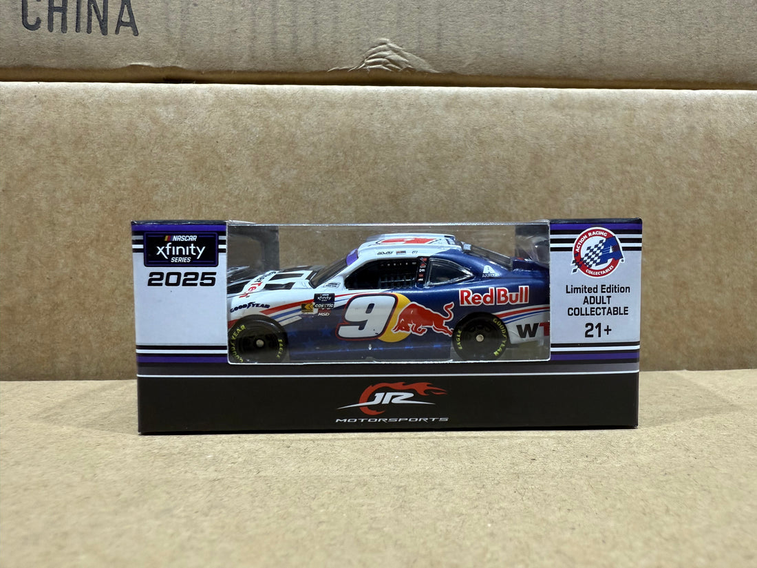 SHANE VAN GISBERGEN 2025 WEATHERTECH/RED BULL CHICAGO RACED WIN 1:64 SCALE ARC DIECAST