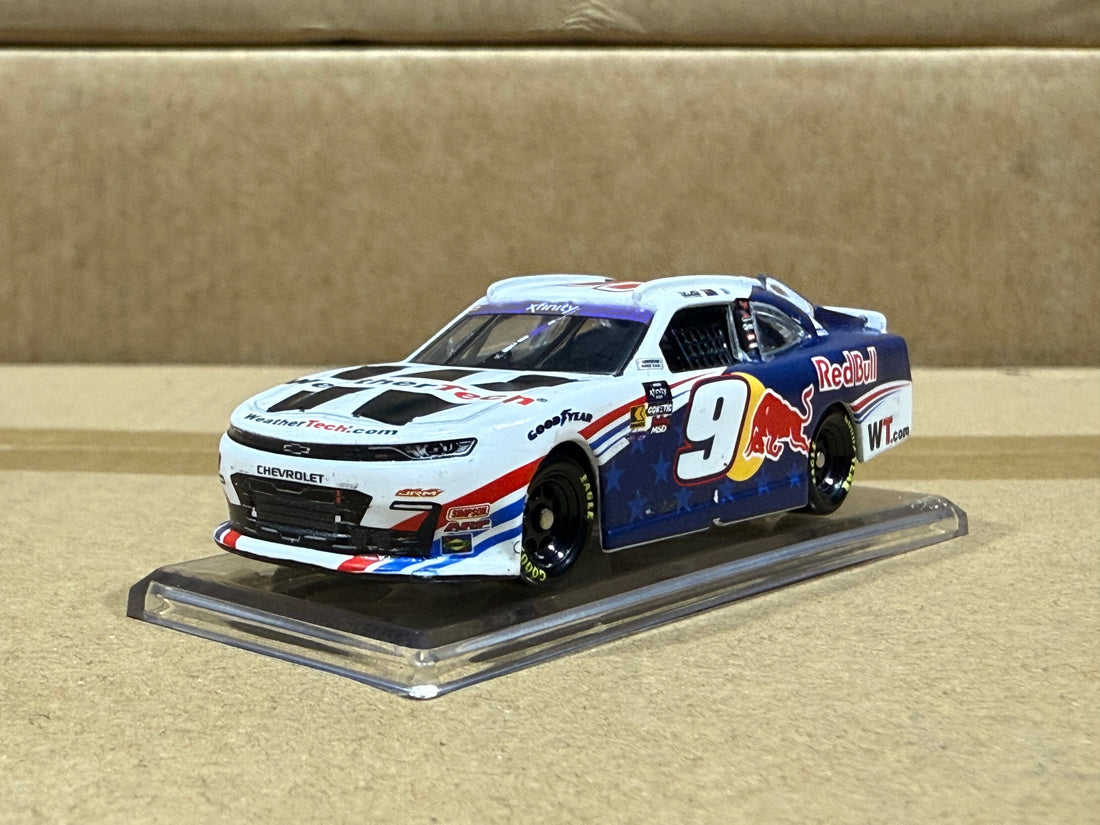 SHANE VAN GISBERGEN 2025 WEATHERTECH/RED BULL CHICAGO RACED WIN 1:64 SCALE ARC DIECAST