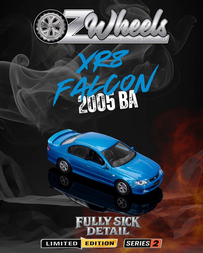 OZ WHEELS - 2005 FORD XR8 FALCON - FSD SERIES 2 - 1:64 SCALE DIECAST