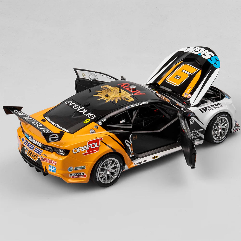 Jack Le Brocq - Erebus Motorsport #9 Chevrolet Camaro ZL1 - 2024 Perth SuperSprint - 1:18 Scale Diecast Model - AUTHENTIC COLLECTABLES