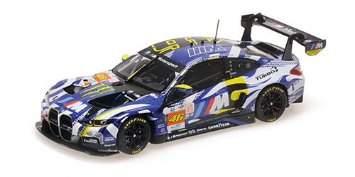 BMW M4 GT3 – TEAM WRT - V. ROSSI - A. AL HARTHY - M. MARTIN – 24H LE MANS 2024 - 1:43 SCALE DIECAST MODEL