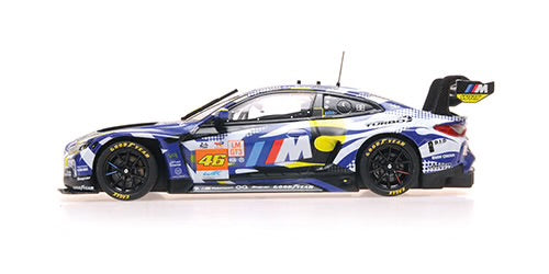BMW M4 GT3 – TEAM WRT - V. ROSSI - A. AL HARTHY - M. MARTIN – 24H LE MANS 2024 - 1:43 SCALE DIECAST MODEL