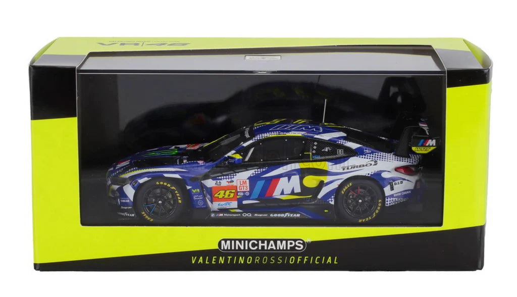 BMW M4 GT3 – TEAM WRT - V. ROSSI - A. AL HARTHY - M. MARTIN – 24H LE MANS 2024 - 1:43 SCALE DIECAST MODEL