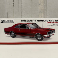 Holden HT Monaro GTS 350 Spanish Red - 1:18 Scale Diecast Model