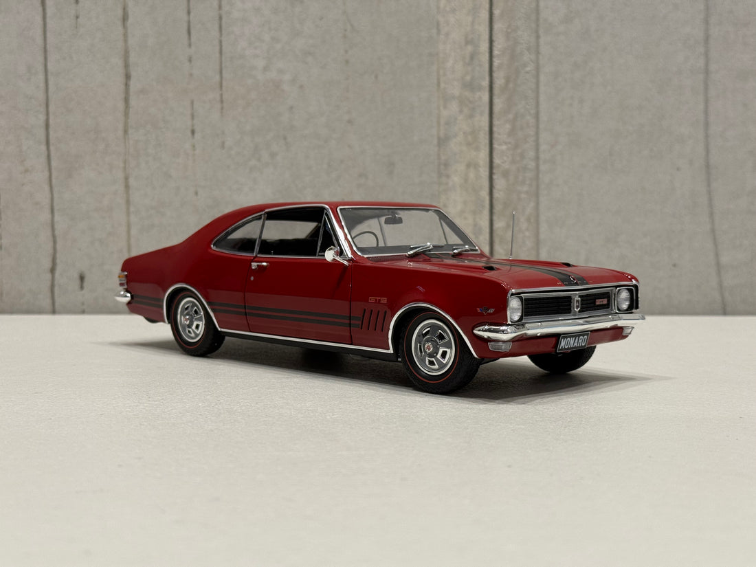 Holden HT Monaro GTS 350 Spanish Red - 1:18 Scale Diecast Model