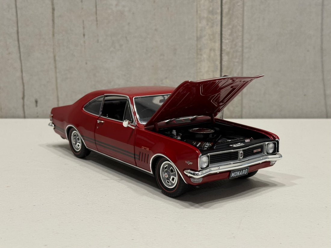 Holden HT Monaro GTS 350 Spanish Red - 1:18 Scale Diecast Model