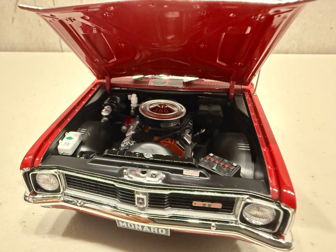 Holden HT Monaro GTS 350 Spanish Red - 1:18 Scale Diecast Model