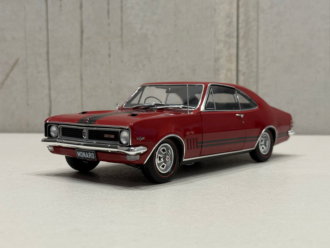 Holden HT Monaro GTS 350 Spanish Red - 1:18 Scale Diecast Model