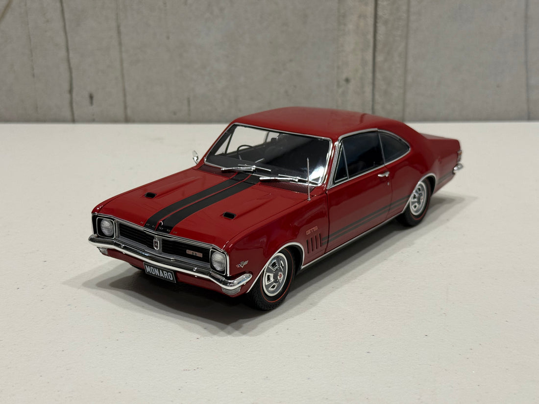 Holden HT Monaro GTS 350 Spanish Red - 1:18 Scale Diecast Model