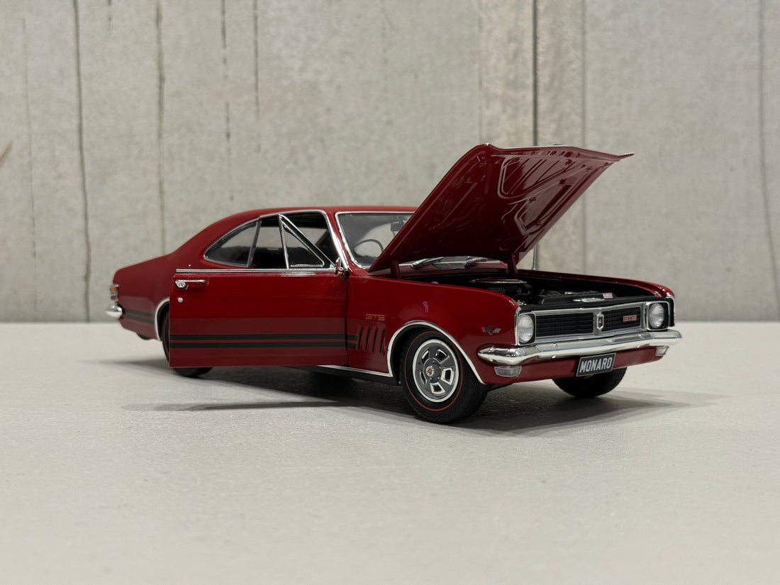 Holden HT Monaro GTS 350 Spanish Red - 1:18 Scale Diecast Model