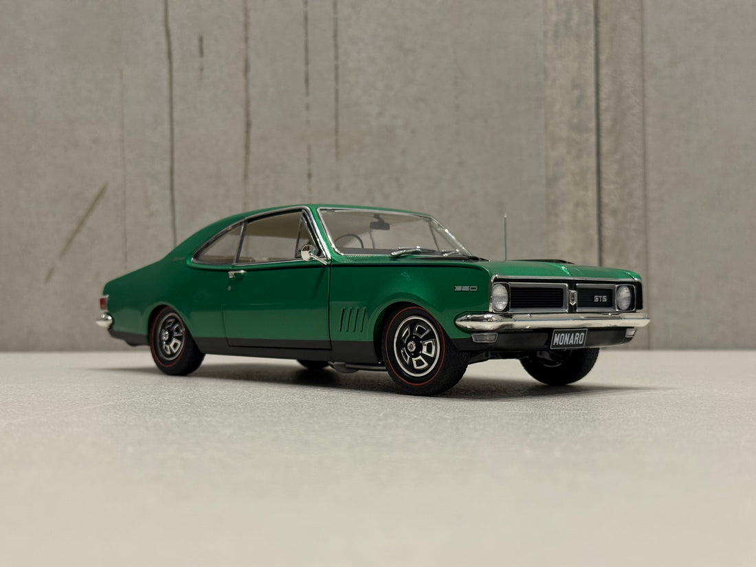 Holden HG Monaro GTS 350 Lakeside Green Metallic - 1:18 Scale Diecast model